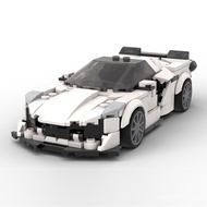 MOC Building Blocks C8 Chevrolet Corvette Z06 Creative Toy Sports Car V95G