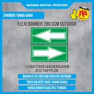Direction sign banner arrow sign banner/ direction banner/