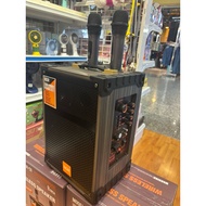 speaker karaoke super bass speaker with two wireless microphones pmpo1000watt support Bluetooth /usb