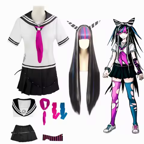2026 Anime Super Dangan Ronpa 2 Danganronpa Ibuki Mioda Dress Uniform Cosplay Costume
