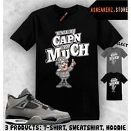 Shirt Match AJ 4 Cave Stone 2025 Sneaker Matching Sneakerhead C Captain T-Shirt