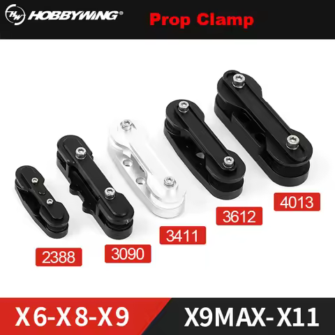 Original Hobbywing 2480 3011 3411 36190 4013 propeller CW CCW Clamp for X6 X8 X9 X9 plus X9 MAXX11 m