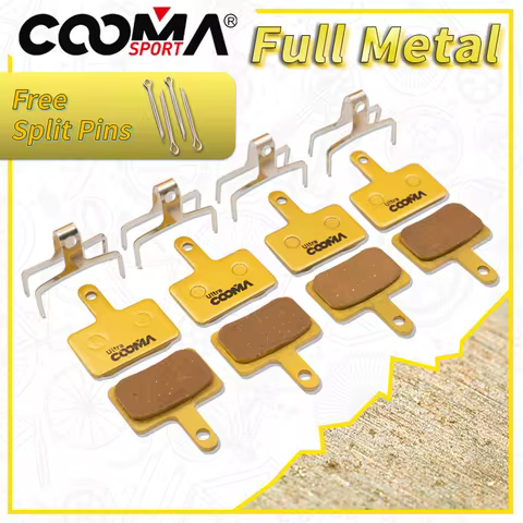 4 Pairs Bicycle Disc Brake Pads for Shimano B01S UR300/MT200/MT400/MT500/TX805/M315/M355/M375/M395/M