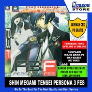 KASET GAME PS2 SHIN MEGAMI TENSEI PERSONA 3 FES