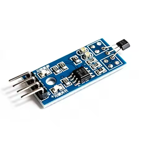 1-5pcs Hall Sensor Motor Speed Measurement Module 3144E Single Open Circuit Speed Sensor 3144 Count 