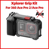 [ready stock]Authentc Xplorer Grip Kit For 360 Ace Pro 2, Ace Pro Action Camera Aluminum Alloy Mount