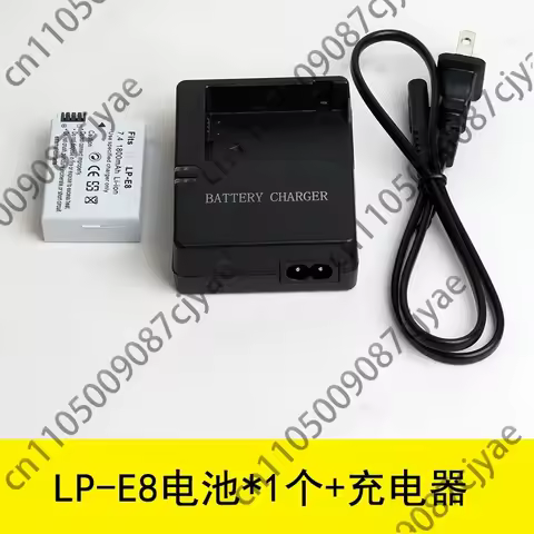Safe Stable For Canon EOS 550D 600D 650D 700D LP-E8 Camera Battery & Charger