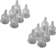 Bel-Art F19965-0000 Tube Fitting for 1/4 to 3/8" I.D. Tubes, Polypropylene (Pack of 144)