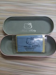 Hello Kitty 眼鏡盒連布