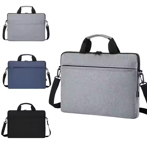 Shockproof Protective Pouch Large Capacity Shoulder Bag Notebook Cover Laptop Sleeve Case Laptop Han