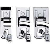 Mesin Jahit Labuh Bergulung Sempit Kaki Penekan Snap Batang Rendah - Singer Brother Babylock Euro - 