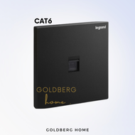 [SG Seller] Legrand Galion Matt Black Data CAT6 Single Double Port | Goldberg Home