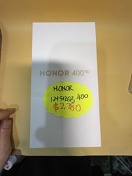 靚仔機 Honor 400 12+512gb 金色 港版行貨 全套