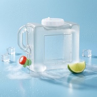 5 L Water Container Built-in Faucet Transparent Water Container 5 Gallon Dispenser  Plastic Hedpak C