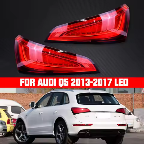 Fit For Audi Q5 8R 2013-2017 Tail Lights Lamps Break Lights Red Rear Turn Signal Lamps LED Taillight