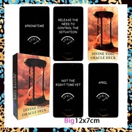 Divine Time Oracle Card | Meaning on the Cards | Standard Big Size 12x7cm | Divination Cards | Fortu