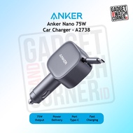 Anker A2738 Nano 75w watt USB C Car Charger Compact Type-C Cable Car Adaptor