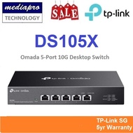 TP-LINK DS105X Omada 5-port 10G Desktop Switch ( Mulit-Gigi 10G/5G/2,5G/1G ) - 5 Year Local TP-Link 