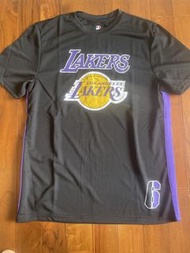 湖人隊 Lebron James 6號 球衣 Tee