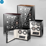High-End Brand 2025 Key Lock Version Automatic Watch Winder With 2/3/4/6/9/12 Slots Dual Mechanical 