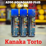 Azooplus Aquaguard Plus - 120ml - Ammonia Remover Nitrite Nitrate Dechlorinator For Freshwater Fish