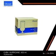 JJGLASS - (Ocean) 1522H16 Cuba Hurricane 15 3/4oz. (450ml.) [1กล่อง (6ใบ)] แก้วค็อกเทล แก้วโอเชี่ยน
