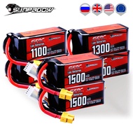 2 pek Sunpadow 14.8v 4s Lipo Bateri1100mah 1300mah 1500mah 120c Pek Lembut Dengan Palam Xt60 Untuk R