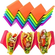 Taco holder Plastic Multicolor Wave Shape taco Crepe holder Tray Crepe holder Tripod