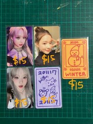 Aespa Winter Photocards