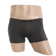 Guy Laroche กางเกงในชาย ทรงTrunks ผ้าSeamless กระชับ ไร้รอยตะเข็บ แพ็ค 3 ตัว สีเทา (JUU6901R5GY)