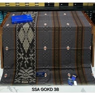 SARUNG BHS CLASSIC SSA SSB SSK SSJ SONGKET GOLD // Sarung BHS Classic Songket DAM Grade Gold Grade
