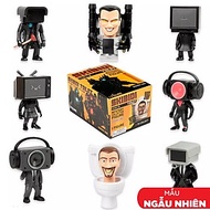 Đồ Chơi Mô Hình Nhân Vật Mini - Skibidi Toilet - Series 1 - Bonkers Toys ST1301 (Sản Phẩm Bên Trong 