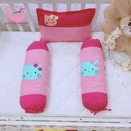 Bộ gối nằm gối ôm cho bé Katina House (3tháng-2t) vải cotton cara mềm mại thoáng mát