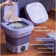12L mini portable folding washing machine modern automatic washing machine for clothes