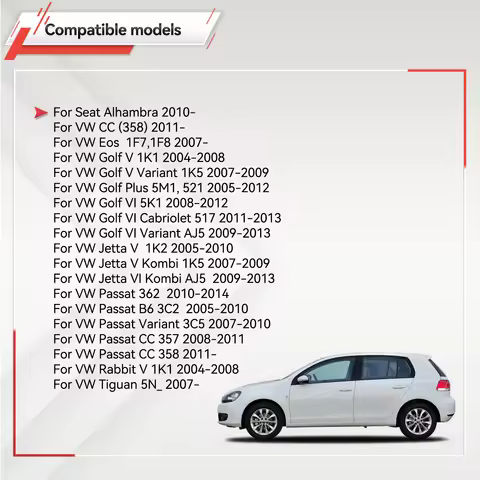 Side Mirror Switch Knob for VW GTI Rabbit jetta mk5 golf MK5 MK6 Plus tiguan passat b6 CC Seat Alham