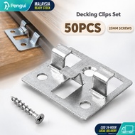 50PCS Floor Master Decking Clips Composite Decking Clips Stainless Steel Decking Clips Outdoor Woode