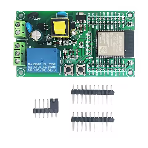ESP32 WiFi Bluetooth Single Relay Switch Module Board ESP32 Development Board I/O UART Download Port