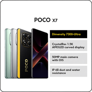 POCO X7 5G Smartphone – 1.5K 120Hz AMOLED Curved Display, 50MP OIS Camera, IP68