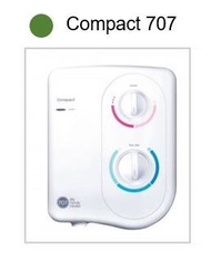 707 Compact Shower Heater - White