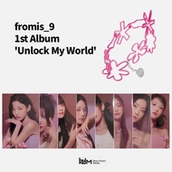 (8pcs set) fromis_9 1st Album - Unlock My World [BDM PHOTOCARD]