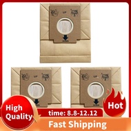 60 Pcs Vacuum Cleaner Kraft Paper Dust Bags Dual Filter Dust Bag Fit for Electrolux Z1480 ZC1120 ZC1120B