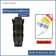 Untuk Tamron 50-400mm F/4.5-6.3 Di III VC VXD Z Mount Pelindung Decal Coat Balut Filem Kanta Kamera 