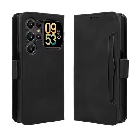 For Oukitel C62 Pro Premium Leather Wallet Leather Flip Multi-card slot Cover For Oukitel C62 Phone 