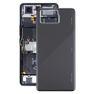 สำหรับ Asus ROG Phone 8 Pro AI2401 AI2401_A ฝาหลังกระจกต้นฉบับทั่วโลก (สีดำสว่าง) (มีสินค้าในสต็อก)