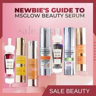 ELIXIR MS GLOW SERUM MS GLOW LUMINOUS SERUM/ MS GLOW GOLD SERUM MS GLOW DNA SERUM/ MS GLOW ACNE SERU