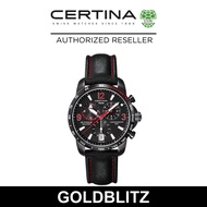 Certina C0016391605702 DS Podium Big Size Chrono GMT PVD Watch
