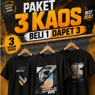 Pack of 3 Unique Black T-Shirts with Cool Designs Buy 1 Get 3 Simple Society SNUR NINES