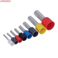 ARMARIO 1200 Pcs Cold Pressed Terminals, 0.5mm-10mm 8 Different Size Wire Ferrule Terminal Kit, Asso