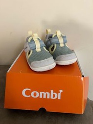 寶寶的第一雙學布鞋 日本COMBI 醫生推薦品牌 二手商品