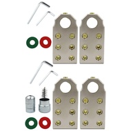 1/0 AWG 2 AWG 4 AWG 6 AWG 8 AWG and Negative Battery Terminals Clamp for Car RV Heavey Duty 48V 36V 